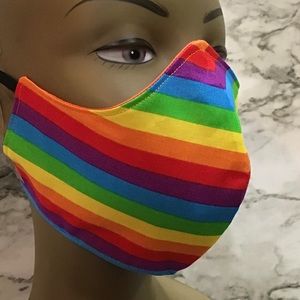 Rainbow Cotton Face Mask